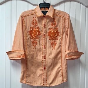 Monterey Jeans Embellished Western Shirt S